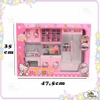 Đồ Chơi Nhà Bếp Hello Kitty Bộ 2 Khoang, Bộ 3 Khoang, Có Nhạc Và Kèm Pin Cho Bé (Cam Kết Hàng Như Ảnh, Lỗi 1 Đổi 1)
