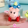 Đồ Chơi Heo Peppa Dây Cót Mini Uyên Long Cho Bé Phát Triển Nhận Biết Con Vật, Màu Sắc, Gia Công Tinh Tế.
