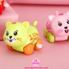 Đồ Chơi Mèo Lên Dây Cót Mini Uyên Long Cho Bé Phát Triển Nhận Biết Con Vật, Màu Sắc, Gia Công Tinh Tế.