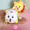 Đồ Chơi Mèo Lên Dây Cót Mini Uyên Long Cho Bé Phát Triển Nhận Biết Con Vật, Màu Sắc, Gia Công Tinh Tế.