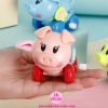Đồ Chơi Heo Peppa Dây Cót Mini Uyên Long Cho Bé Phát Triển Nhận Biết Con Vật, Màu Sắc, Gia Công Tinh Tế.