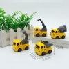 Xe Công Trình Chạy Cót Mini Cho Bé, Mô Hình Xe Giống Thật, Màu Sắc Đẹp, Nhựa An Toàn, Không Ba Via Góc Cạnh