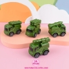 Xe Tên Lửa Mini Chạy Cót Đẩy Lùi, Họa Tiết Đẹp Mắt, Giúp Bé Làm Quen Với Các Loại Xe Quân Sự, Giáo Dục Lòng Yêu Nước