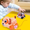 Cún Cưng Vặn Cót Mini Cho Bé, Có Lắc Đuôi Và Đầu Khi Di Chuyển, Phát Triển Nhận Biết Con Vật, Màu Sắc, Gia Công Tinh Tế.