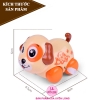 Cún Cưng Vặn Cót Mini Cho Bé, Có Lắc Đuôi Và Đầu Khi Di Chuyển, Phát Triển Nhận Biết Con Vật, Màu Sắc, Gia Công Tinh Tế.