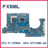 Main Asus FX506 FX506LH FX506LHB FX506LU FX506LI FX706LH FX706L DABKXDMB8E0, DABKXMB18B0 ( CPU intel )
