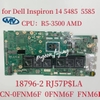 Main dell inspiron 5485 18796-1