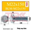 Bu lông mạ-M22x150