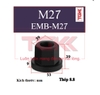 Đai ốc mặt bích-M27