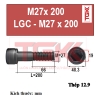 Bu lông lục giác chìm-M27x200
