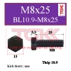 Bu lông chịu lực 10.9-M8x25