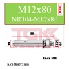Bu lông nở inox 304-M12x80