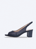 SALSA - Sandal nữ quai hậu hở mũi 5cm M14