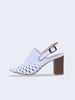 SALSA - Giày Sandal gót trụ 7cm da thật cắt lazer SE01