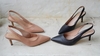 Giày nữ công sở sam slingback 7p da thật