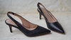 Giày nữ công sở sam slingback 7p da thật