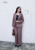 T87 Quần linen premium 2 nắp túi sau