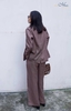 T87 Quần linen premium 2 nắp túi sau