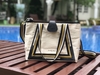 A203- SHEMZ Handbag canvas phối da