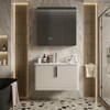 Bộ Tủ Chậu Lavabo PVC Teady 8508 Cao Cấp