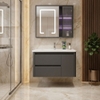 Bộ Tủ Chậu Lavabo PVC TC 66GR-80