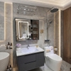 Trọn Bộ Combo Thiết Bị Vệ Sinh Phòng Tắm RG804X Cao Cấp