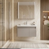 Bộ Tủ Chậu Lavabo Phòng Tắm 509 PVC Nguyên Sinh Cao Cấp, Bền Đẹp Dài Lâu