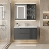Bộ Tủ Chậu Lavabo PVC 804X