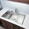 Chậu Rửa Bát 1 Hố Sensuto S8650TS Decor