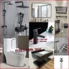 BỘ COMBO PHÒNG TẮM CÓ BÀN ĐÁ 2 TẦNG  ĐẸP