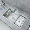 Chậu Rửa Bát 1 Hố Sensuto S8650TS Decor