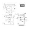 Chậu Lavabo Đặt Bàn - L05-1