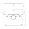 CHẬU RỬA BÁT NOBINOX NL770