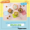 Bộ Hộp Bảo Quản Thực Phẩm Small Square Round 4 Hộp