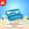 Bộ Đũa Muỗng Nĩa Portable Chopstick Tropical