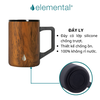 Cốc giữ nhiệt Elemental Summit 470ml - Vân gỗ