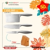 Bộ Dao Classic Pro Asian Knife Set (3) + Tặng kèm đế cắm dao Pro Asian