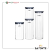 Lọ thủy tinh borosilicate chịu nhiệt nắp xếp chồng La Fonte 1750ml - 011648