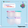 Bộ hộp BQTP Cubix Mini Rectangular 250ml (4)