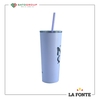 Ly Giữ Nhiệt La Fonte Butterfly Kèm Ống Hút-680 ml-014823-PUR