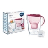 Bình lọc nước Brita Marella Basic màu hồng 2,4L (kèm Maxtra Plus)