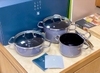 BỘ NỒI WMF FUSIONTEC ESSENTIAL KOCHGESCHIRR SET 3 TEILIG - MÀU XÁM - 𝑴𝒂𝒅𝒆 𝒊𝒏 𝑮𝒆𝒓𝒎𝒂𝒏𝒚