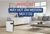 Máy hút ẩm MEDION MD11132, Công suất 280W, Thích hợp cho phòng 40m2, Điều khiển thông minh qua App