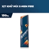 XMEN XỊT KHỬ MÙI NƯỚC HOA WOOD/FIRE TOÀN THÂN 150ML