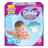Tã dán Bobby siêu thấm size M 76 miếng (6-10kg)