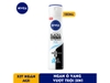 Xịt khử mùi Nivea For Black & White 150ml