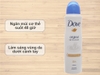 Xịt khử mùi Dove Original Light & Smooth hương dịu nhẹ dưỡng da sáng mịn dành cho nữ 150ml