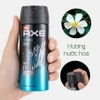 Xịt nước hoa toàn thân AXE Ice Chill dành cho nam với hương thơm mát của chanh tươi và lá bạc hà ướp lạnh 135ml