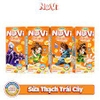 NuVi Thức uống có thạch hương cam Sữa lắc trái cây hộp 170mL