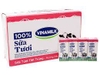 Sữa tươi tiệt trùng Vinamilk 100% Sữa Tươi hương dâu hộp 180ml